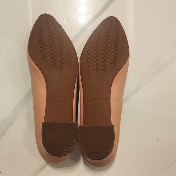 Cole Haan Leather blush block heels - Picture 3 of 3